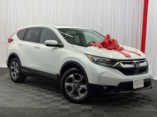 Platinum White Pearl 2019 Honda CR-V EX