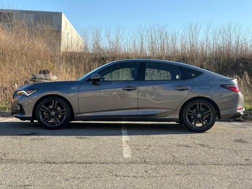 Liquid Carbon Metallic 2023 Acura Integra A-SPEC