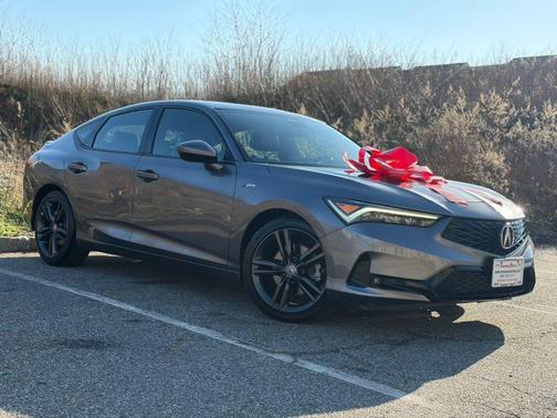 Liquid Carbon Metallic 2023 Acura Integra A-SPEC