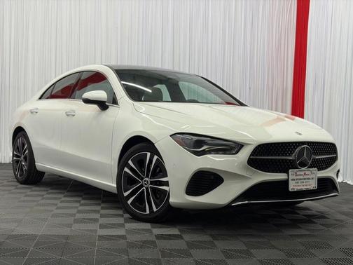 Digital White Metallic 2024 Mercedes-Benz CLA 250 4MATIC