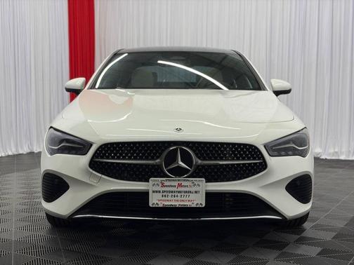 Digital White Metallic 2024 Mercedes-Benz CLA 250 4MATIC