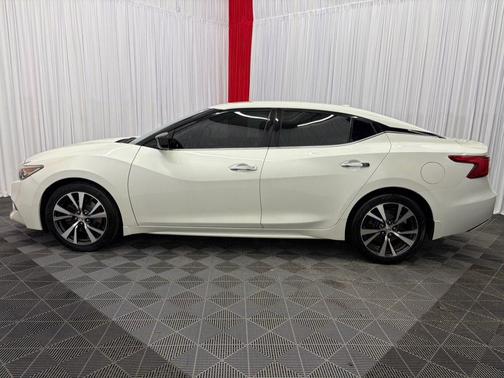 Pearl White 2016 Nissan Maxima 3.5 S