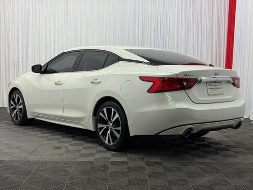 Pearl White 2016 Nissan Maxima 3.5 S