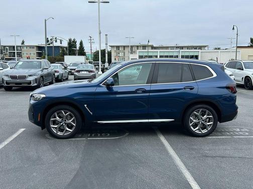 Blue Metallic 2023 BMW X3 xDrive30i