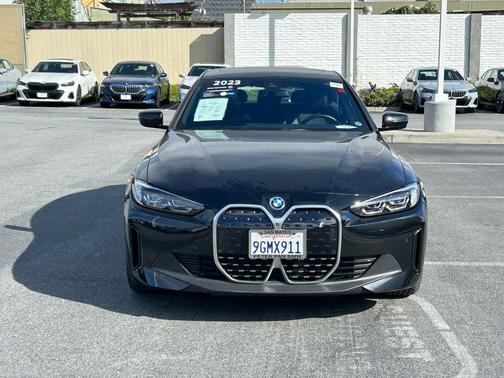 Black Sapphire Metallic 2023 BMW i4 Gran Coupe eDrive35