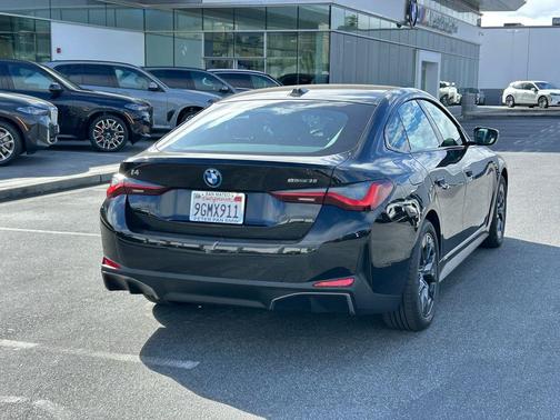 Black Sapphire Metallic 2023 BMW i4 Gran Coupe eDrive35