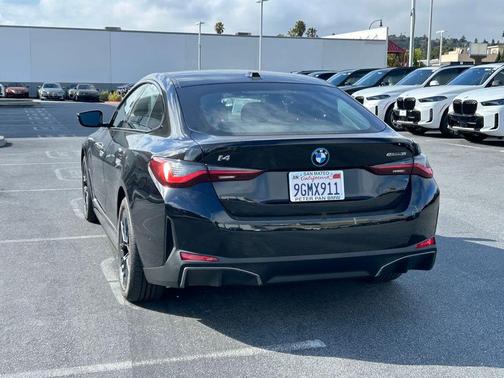 Black Sapphire Metallic 2023 BMW i4 Gran Coupe eDrive35