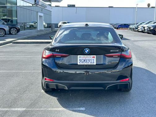 Black Sapphire Metallic 2023 BMW i4 Gran Coupe eDrive35