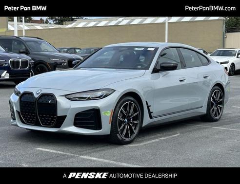 Gray Metallic 2023 BMW i4 Gran Coupe eDrive40