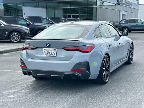 Gray Metallic 2023 BMW i4 Gran Coupe eDrive40