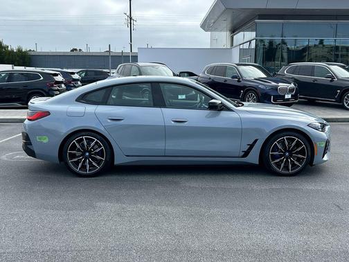 Gray Metallic 2023 BMW i4 Gran Coupe eDrive40
