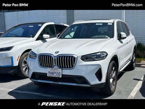 Alpine White 2023 BMW X3 sDrive30i