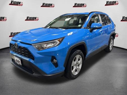 Blue Flame 2019 Toyota RAV4 XLE
