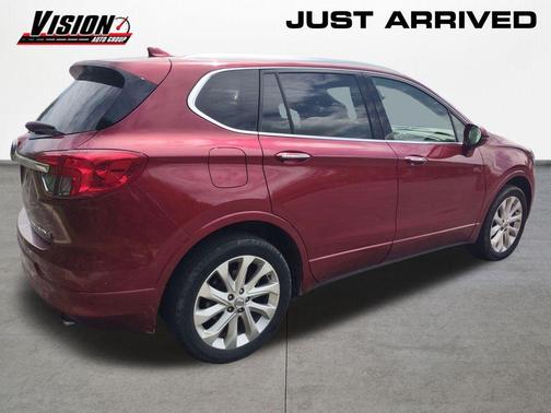 Chili Red Metallic 2017 Buick Envision Premium II