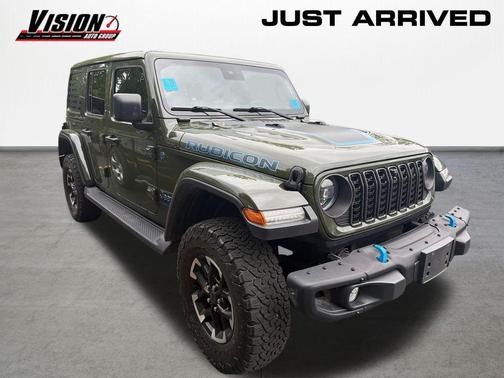 Sarge Green Clearcoat 2024 Jeep Wrangler 4xe Rubicon
