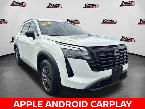 Glacier White 2026 Nissan Pathfinder SV