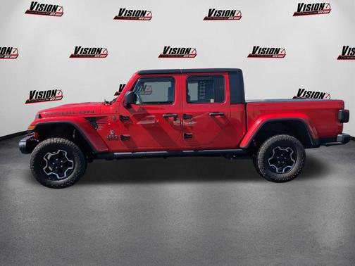 Firecracker Red Clearcoat 2020 Jeep Gladiator Rubicon