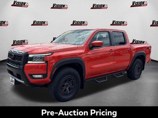 Afterburn Orang 2025 Nissan Frontier PRO-4X
