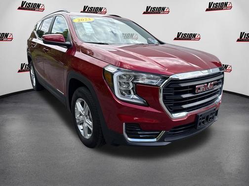 Volcanic Red 2023 GMC Terrain SLE