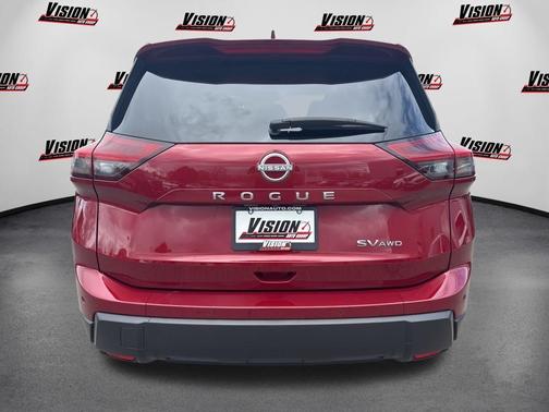Scarlet Ember 2024 Nissan Rogue SV