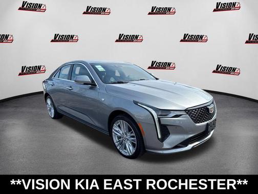 Silver Metallic 2023 Cadillac CT4 Premium Luxury