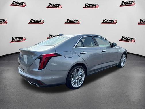 Silver Metallic 2023 Cadillac CT4 Premium Luxury