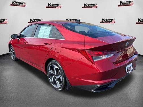 Red 2023 Hyundai ELANTRA Limited