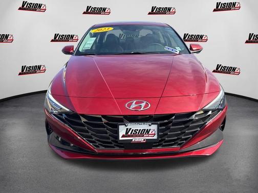 Red 2023 Hyundai ELANTRA Limited
