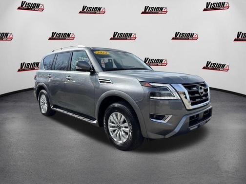 Gun Metallic 2024 Nissan Armada SV