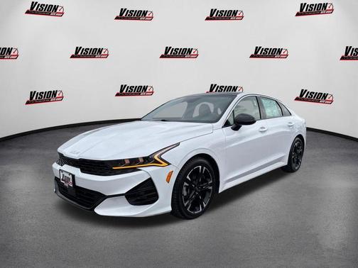 Glacial White Pearl 2023 Kia K5 GT-Line