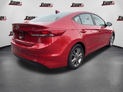 Scarlet Red 2018 Hyundai ELANTRA SEL