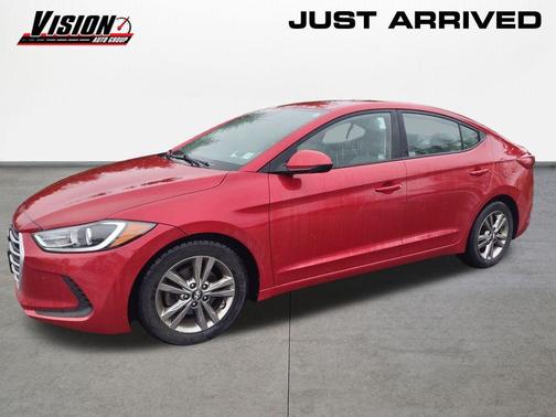 Scarlet Red 2018 Hyundai ELANTRA SEL