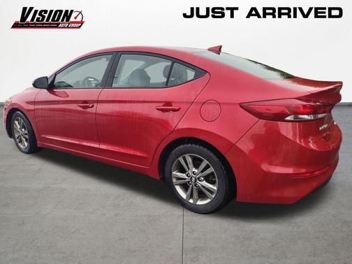 Scarlet Red 2018 Hyundai ELANTRA SEL