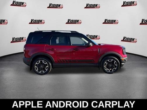 Red Metallic 2021 Ford Bronco Sport Outer Banks