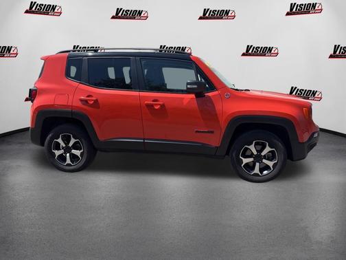 Omaha Orange Clearcoat 2021 Jeep Renegade Trailhawk