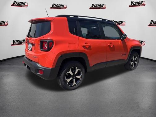 Omaha Orange Clearcoat 2021 Jeep Renegade Trailhawk