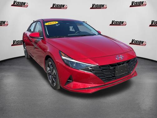 Scarlet Red Pearl 2023 Hyundai ELANTRA SEL