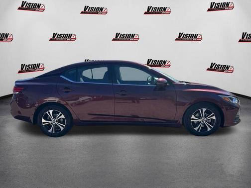 Rosewood Metallic 2020 Nissan Sentra SV