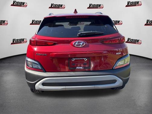 Red 2023 Hyundai KONA SEL