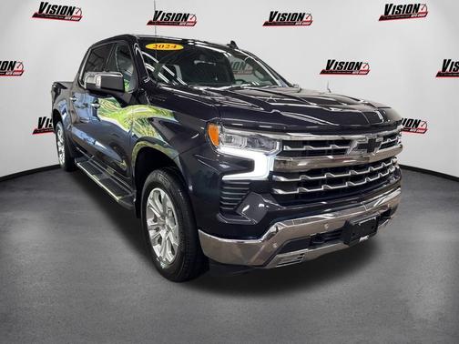 Dark Ash Metallic 2024 Chevrolet Silverado 1500 LTZ