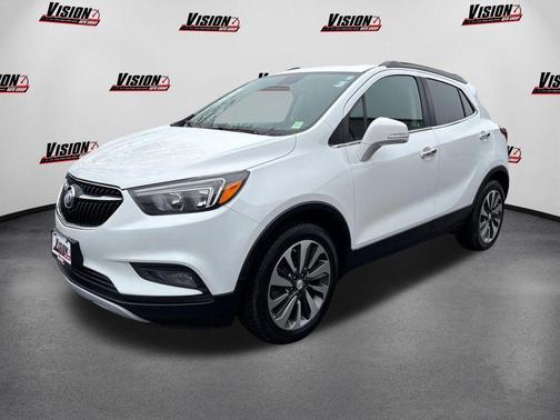 Summit White 2017 Buick Encore Preferred II