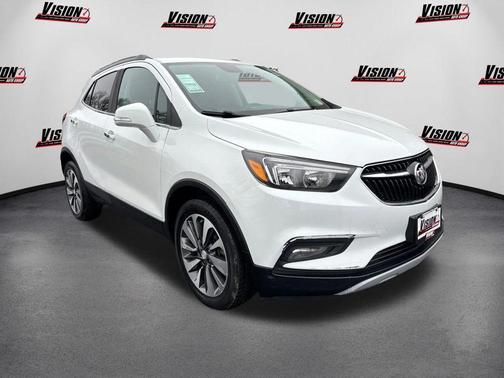 Summit White 2017 Buick Encore Preferred II