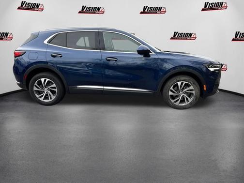 Sapphire Metallic 2023 Buick Envision Essence