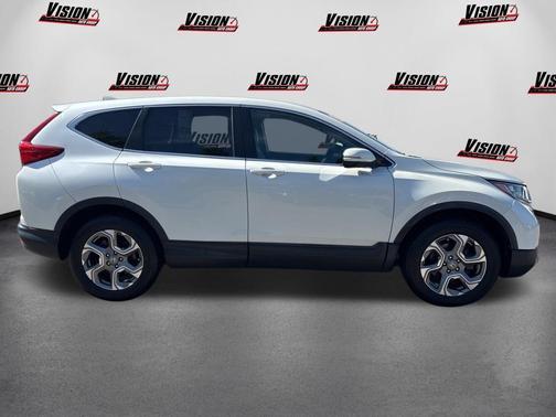 White 2018 Honda CR-V EX-L
