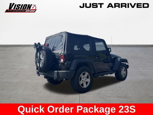 Black Clearcoat 2015 Jeep Wrangler Sport