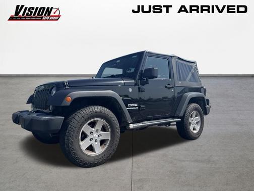 Black Clearcoat 2015 Jeep Wrangler Sport