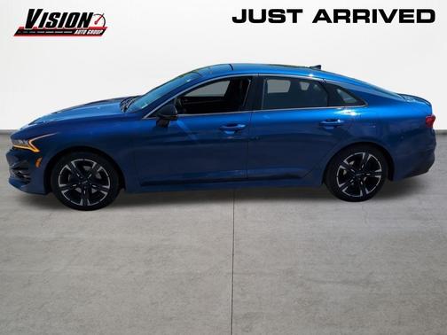 Sapphire Blue 2022 Kia K5 GT-Line