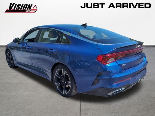 Sapphire Blue 2022 Kia K5 GT-Line