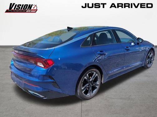 Sapphire Blue 2022 Kia K5 GT-Line