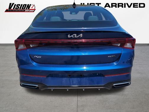 Sapphire Blue 2022 Kia K5 GT-Line